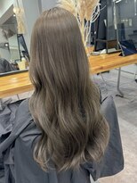 ヴェルダ 池袋店(verda) ブリーチなしダブルカラー オリーブグレージュ haruto