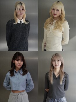 メゾンクペウ 梅田(Maison cope'u)の写真/女性スタイリスト多数◎ブリーチ・ハイトーンが得意