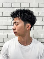 ミスターマウントロックバーバーショップ(MR.MT.ROCK BARBER SHOP) スパイキーショート テーパーフェード