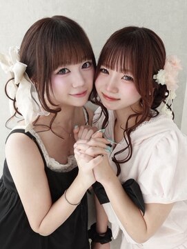 カシュカシュ 表参道(cache cache) ヘアアレンジヘアセットヘアメ浴衣アレンジお祭りヘア