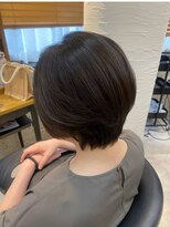 ヘアリゾート粋 トゥジュ 池袋東口店(tujuh)&nbsp;大人ショート/黒髪/艶髪