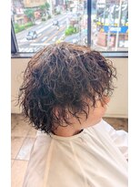 アズーア ヘアーアンドスパ(azure hair&spa)&nbsp;長め緩めのツイストスパイラルパーマ