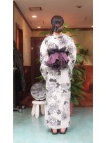 ネス(NESS) 【浴衣ヘアセットアップ】大人っぽい浴衣のセット318