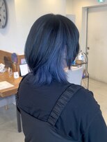 ロカリタ キョウト 四条大宮店(ROCAReTA kyoto)&nbsp;ブルーアンブレラカラー