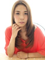 美容室ソラ 小岩店(sora)&nbsp;柔らかくラフなワンカール ナチュラルカールセミディ【小岩】