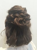 フェリア サウスガーデン(felia southgarden)&nbsp;【felia】成人式や卒業式にも！上品編み込みハーフアップ