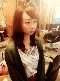 セミロング☆ゆるパーマ