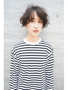 ナヌーク シブヤ(nanuk shibuya) 【nanuk＊sano】クセ感ニュアンスショート