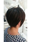 耳かけショート×すっきりネープ/大人◎20代30代40代50代