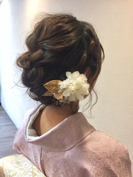 モップアップ(Mop up) 着物アレンジ