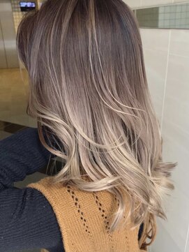 グロウ 上野御徒町(grow) マロンベージュ/かきあげ/ニュアンスマッシュ[上野/御徒町］