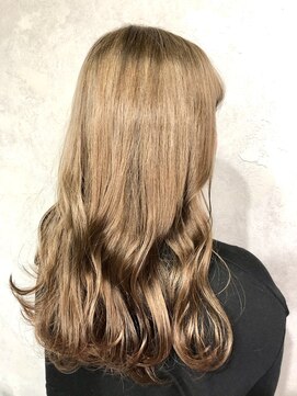 セシルヘアー(CECIL hair) アディクシーカラー×ミルキーベージュ