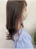 ホワイトピンク/インナーカラー/