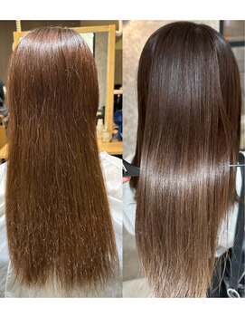 リト 西梅田店(Retto:) 髪質改善×艶カラー＠伊達