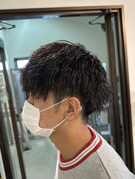 コワファーストナガサキシャンプーボーイ(COIFF1RST NAGASAKI SHAMPOO BOY) ソフトツイストパーマ×王道マッシュ