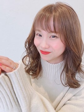 ザブックハンドサロン(The book hand salon) グレージュ×ミディアム