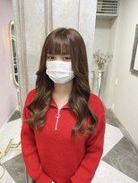 ガルボヘアー 名古屋栄店(garbo hair)&nbsp;#名古屋#栄#プルエクステ#カラー#ロング#10代#20代#ブラウン