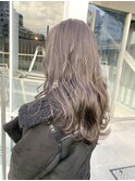 【ブリーチなしダブルカラー 】ピンクグレージュ★