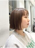 (銀座) 切りっぱなし　ミニボブ