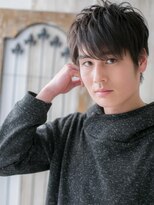 グルーミングサロン バーバー キャッスル 北浦和西口(Grooming salon Barber Castle)&nbsp;グレージュアッシュ束感な涼しげ無造作ショートV北浦和