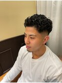 スキンフェード×ハードラルフカール