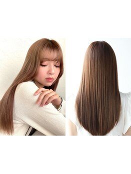 【天満橋駅徒歩30秒】強く芯のある、柔らかい仕上がり♪QUOLINE（クオライン）ストレートがおすすめ！