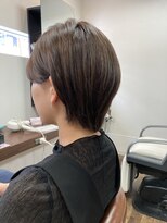 ジールヤマグチ 朝霧駅前店 【白髪ぼかし】ショートスタイル【白髪ぼかし/白髪染め/マーブ】