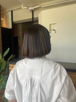 ヴァン カウンシル 王子(VAN COUNCIL)&nbsp;大人かわいい丸みボブ うる艶Tr＋ハイライト