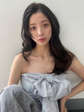 ユーフォリア 池袋東口駅前店(Euphoria) 大人かわいい韓国ヘア暗髪顔周りカット