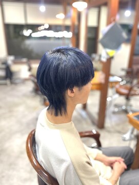 ヤソ(yaso) 濃い青    ウルフ