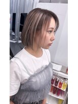 キング 枚方店(K!ng)&nbsp;縮毛矯正髪質改善ハイライトレイヤーカット枚方美容室エクステ