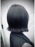 【透明感×立体感】ハイライト(ショートorボブ)×全頭イルミナカラー￥11550