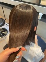 ダブル(W)&nbsp;髪質改善/縮毛矯正/ストレートロング