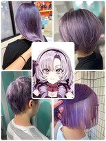 マティーナ ヘアー 池袋(Matina hair)&nbsp;【にじさんじ】壱百満天原サロメ/推しカラー