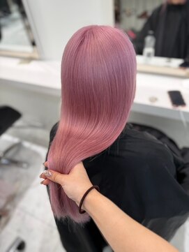 ベレーザシェルト(Beleza scelto) 11627髪質改善ストレートラベンダーミルクティーホワイトピンク