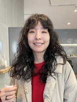 ナループロア ハチ(Nalu pu loa hachi) ロングパーマ/黒髪パーマ/くるくるパーマ/ドライパーマ