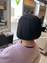 エムタニグチブランシェ(M.TANIGUCHI Branche')&nbsp;ワンレンバレイヤージュカラー