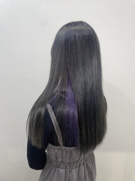 ヘアサロン リボーン(Hair salon Reborn) パープル×インナーカラー