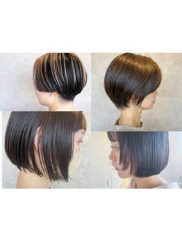 レディースライクからマニッシュまで幅広く提案!ゲストの魅力を引き出すショート・ボブStyleはお任せを◎