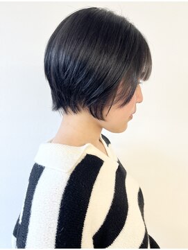 モリオフロムロンドン 松戸店(Morio from London) 【morio松戸 アイダ】小顔かわいいくびれショート丸みショート