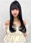 レイヤー/ネビージュ/韓国ヘア/イメチェン/縮毛矯正/中野/