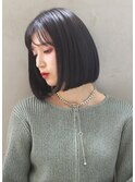 【ROSE】黒髪ボブ＿暗髪ボブ＿ボブ＿髪質改善