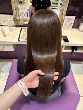 ハピネス 河原町店(Happiness) 京都美容室 髪質改善 レイヤーカット ブリーチなし 透明感カラー