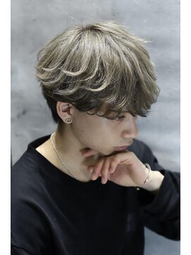 リップスヘアー 銀座(LIPPS hair) ニュアンスパーマ シースルーマッシュ