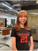 オレンジベージュ／ハニーベージュ／ブリーチ