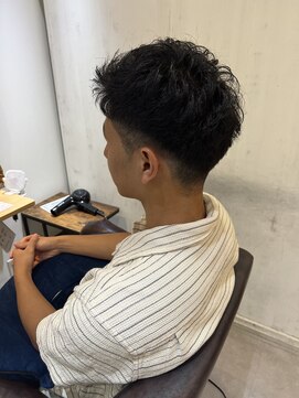 アビント バイ レシッド 武蔵小杉(abinto by rcid) メンズショートメンズカットツーブロック