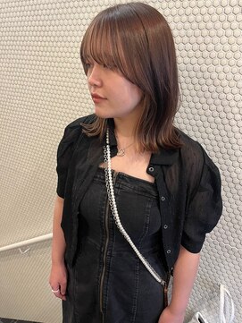 ソワンドゥブレスココ 京都店(soin de brace coco.) 髪質改善カラー×レイヤーボブ