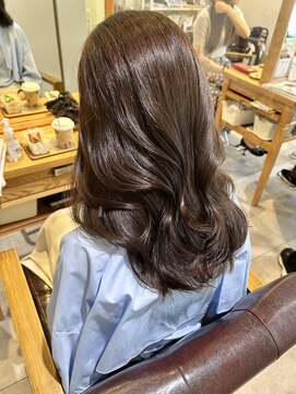 ブレンドバイハピネス(Blend by happiness) ココアブラウン 艶カラー オージュアトリートメント