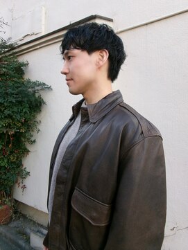 ヒントステーション フォーメンズ(HINTSTATION for Men's) 〈浅草 半個室〉 メンズマッシュ/ニュアンスパーマ