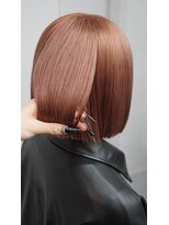 ヴァーディ オモテサンドウ(Vardy omotesando)&nbsp;pinkbeige/ピンクベージュ ハイトーンボブ 暖色 表参道